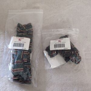 Longaberger Basket Stripe Small & Medium Garters 226328 &227138  NIB Vintage